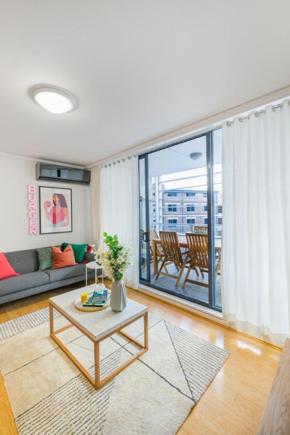 Sleek modern apartment close to everything